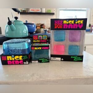 Needoh Nice berg, nice cube, and nice ice baby set!